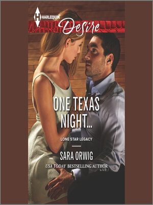 cover image of One Texas Night...